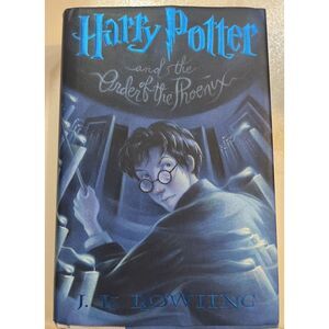 Harry Potter And The Order Of The Phoenix First American Edition Hardcover Book